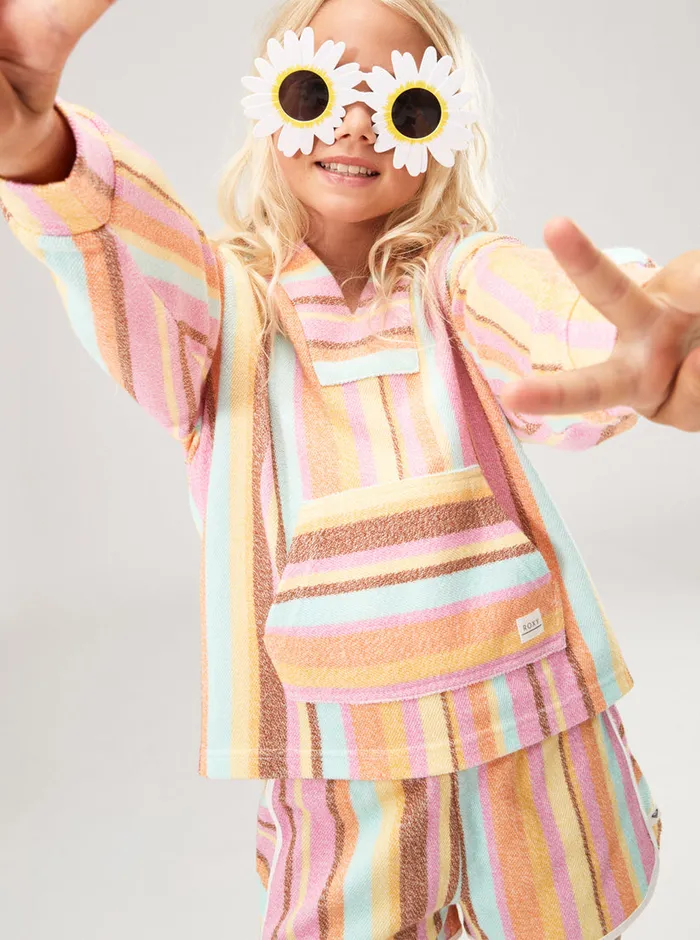 Roxy Skirts and Shorts 416 Cute People Sweatpants Mocha Bisque Mirage Stripe 8211 Girls