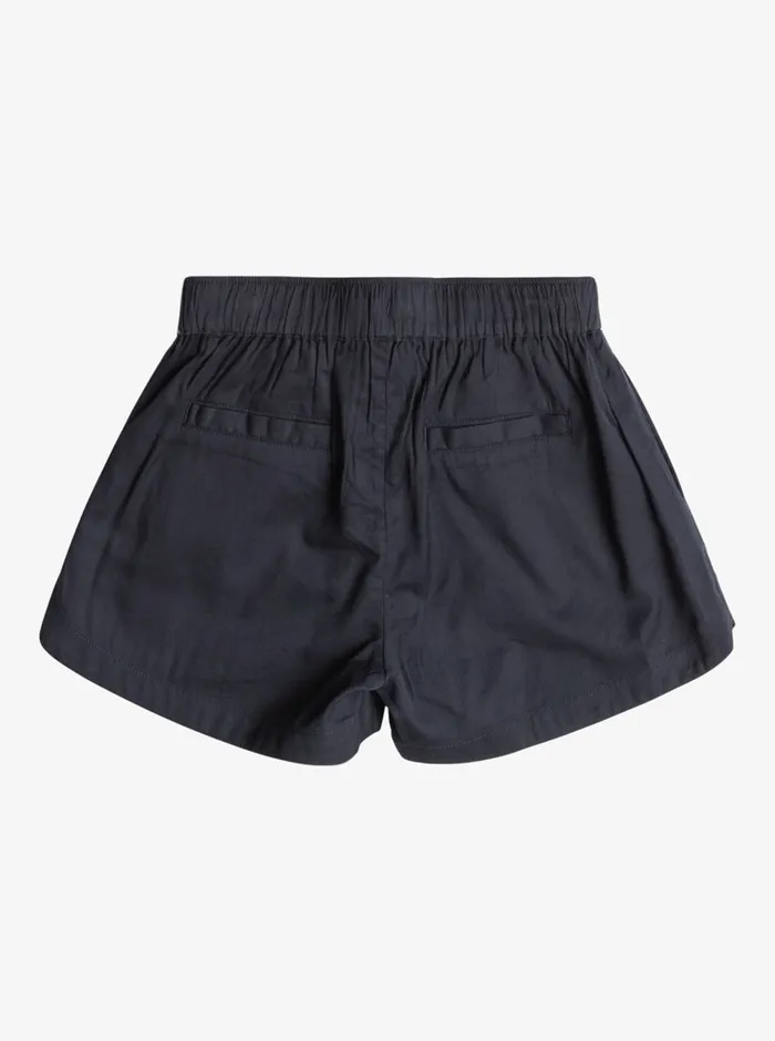 Roxy Skirts and Shorts 416 Una Mattina Elastic Waist Shorts Mood Indigo 8211 Girls