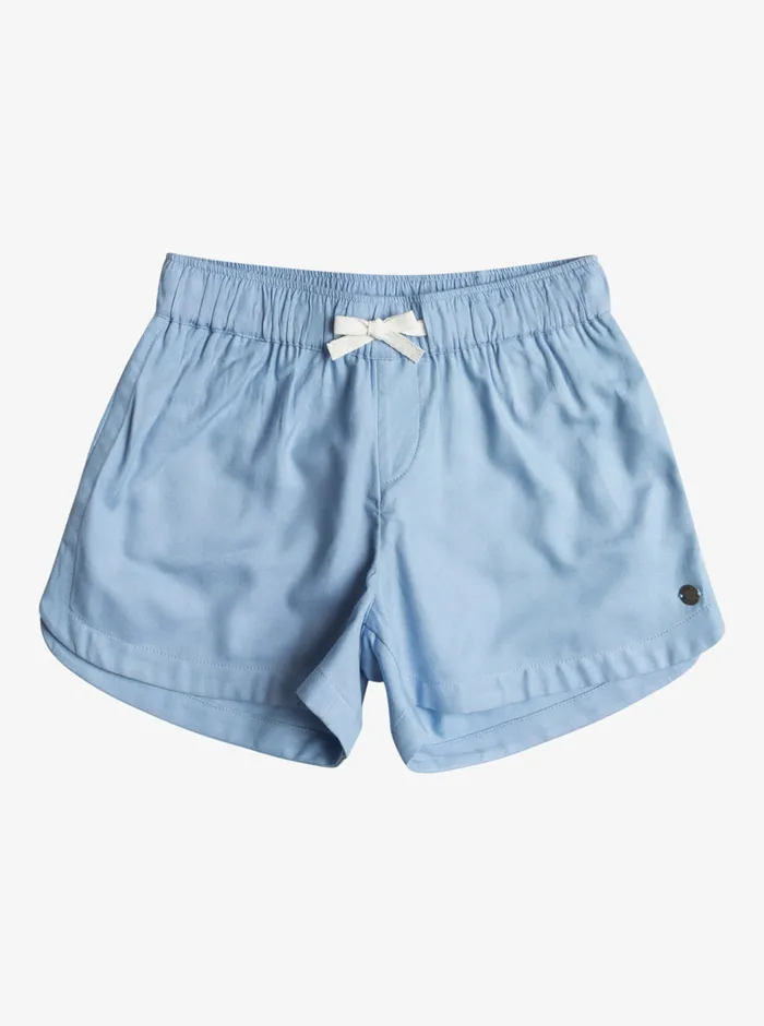 Roxy Skirts and Shorts 416 Una Mattina Shorts Bel Air Blue 8211 Girls