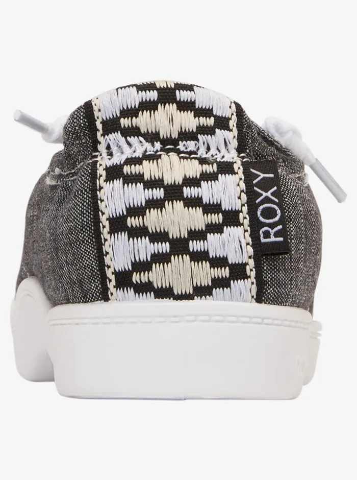 Roxy Sneakers Bayshore Plus Shoes Blackanthracite 8211 Womens