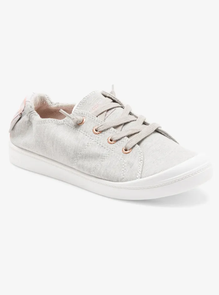 Roxy Sneakers Bayshore Plus Shoes Heather Greywhite 8211 Womens