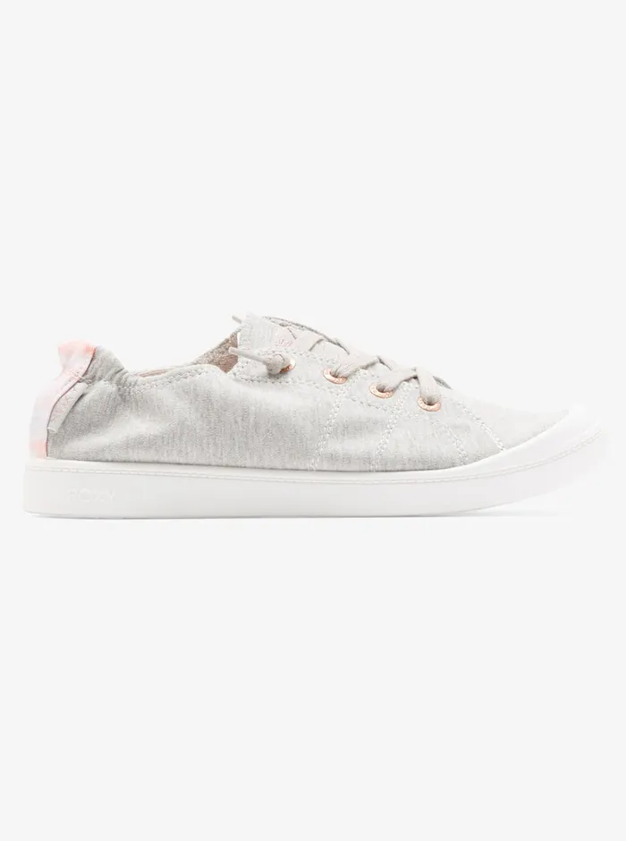 Roxy Sneakers Bayshore Plus Shoes Heather Greywhite 8211 Womens
