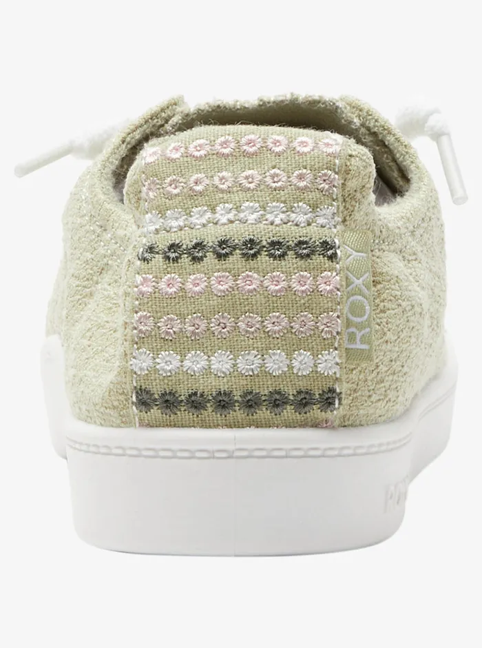 Roxy Sneakers Bayshore Plus Shoes Lt Sage 8211 Womens