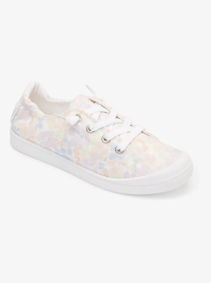 Roxy Sneakers Bayshore Plus Shoes Whiteprint 8211 Womens