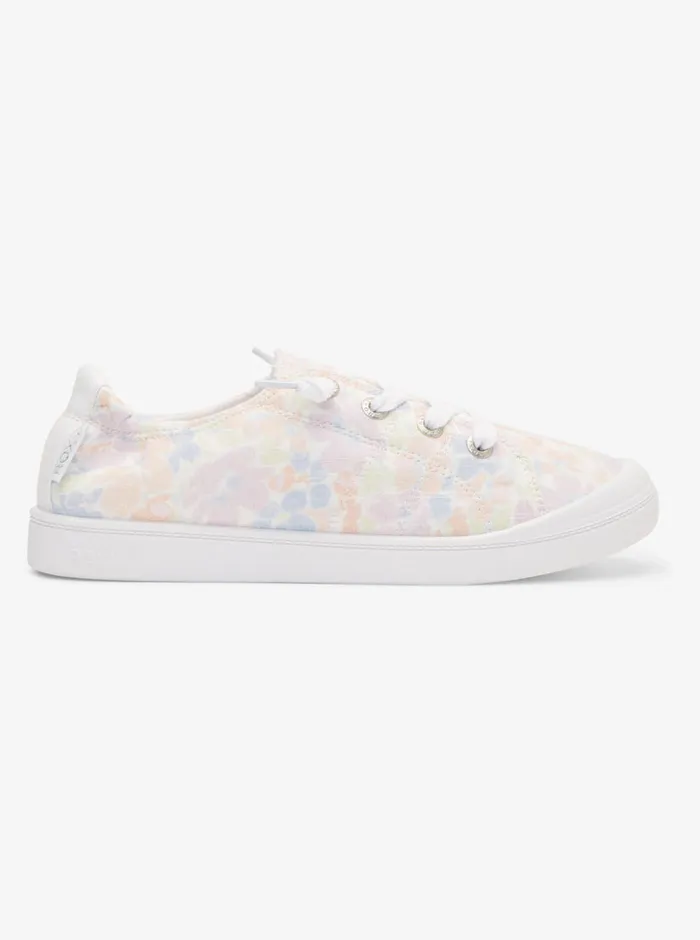 Roxy Sneakers Bayshore Plus Shoes Whiteprint 8211 Womens
