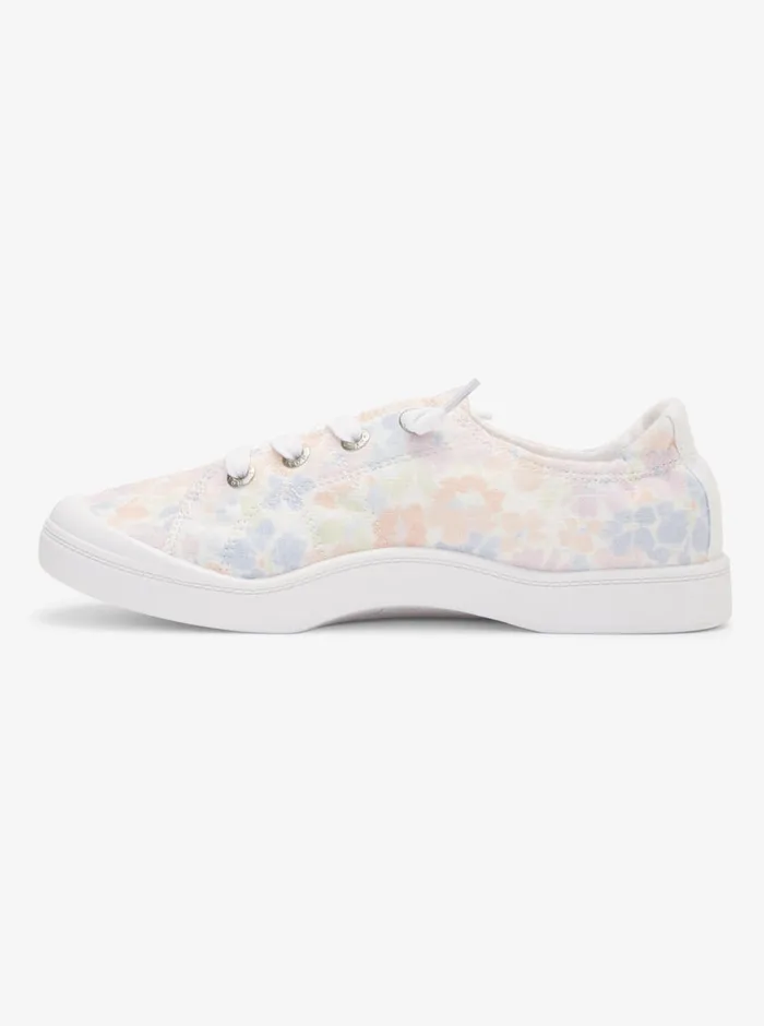 Roxy Sneakers Bayshore Plus Shoes Whiteprint 8211 Womens