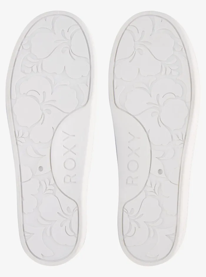 Roxy Sneakers Bayshore Plus Shoes Whiteprint 8211 Womens