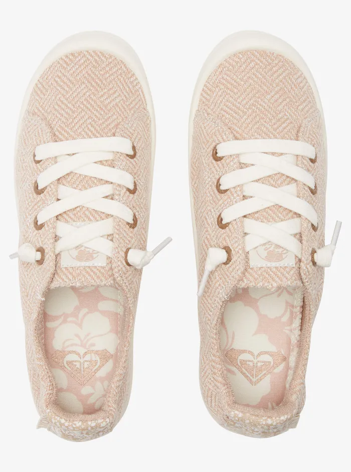 Roxy Sneakers Bayshore Shoes Vanillabrown 8211 Womens