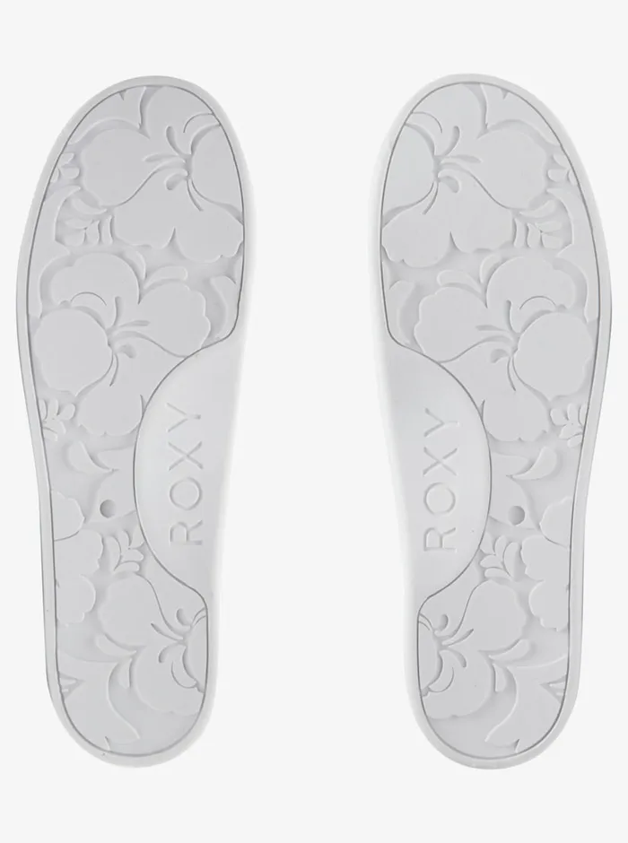 Roxy Sneakers Bayshore Shoes Whitecrazy Pinkorange 8211 Womens