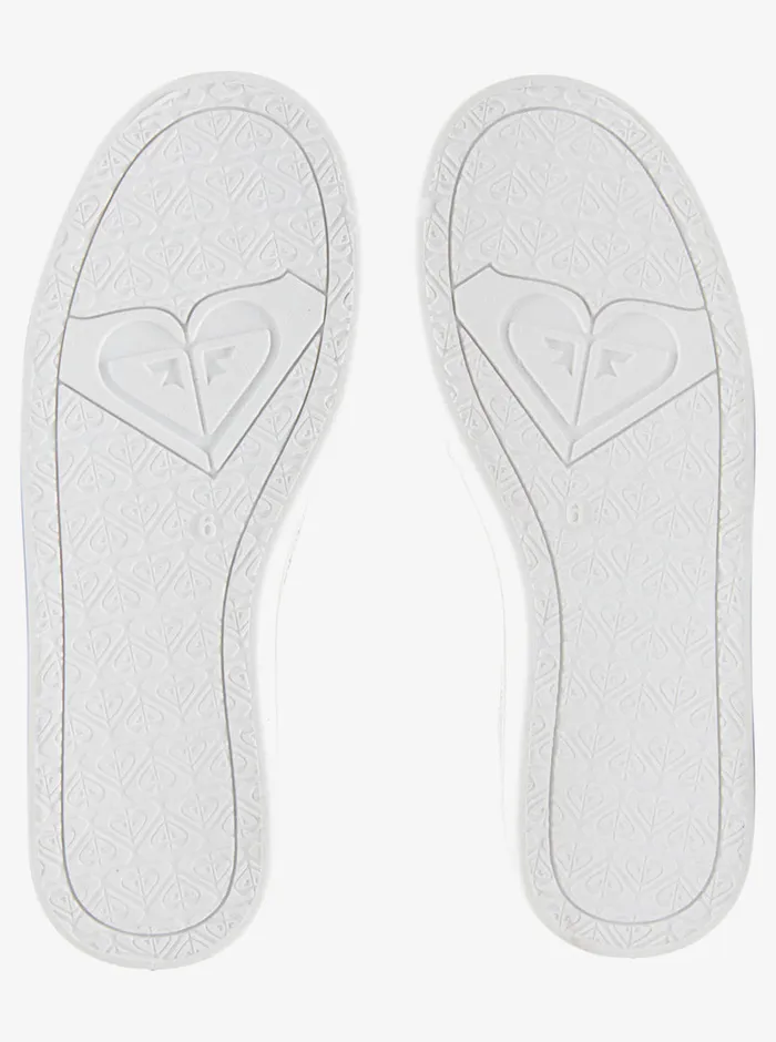 Roxy Sneakers Minnow Knit SlipOn Shoes Grey 8211 Womens