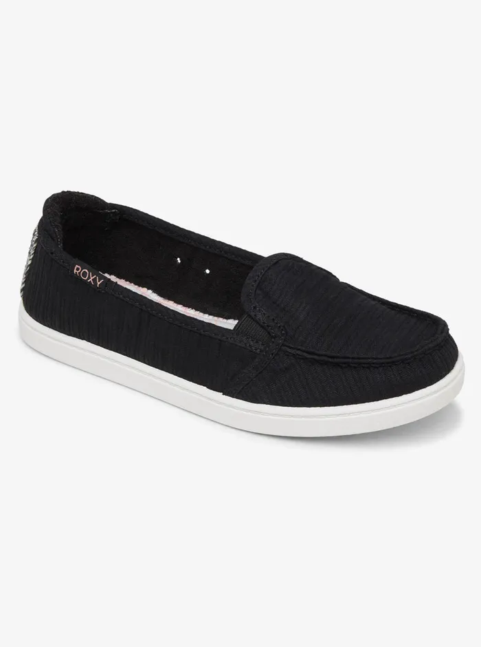 Roxy Sneakers Minnow SlipOn Shoes Black 8211 Womens