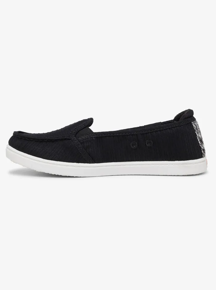 Roxy Sneakers Minnow SlipOn Shoes Black 8211 Womens