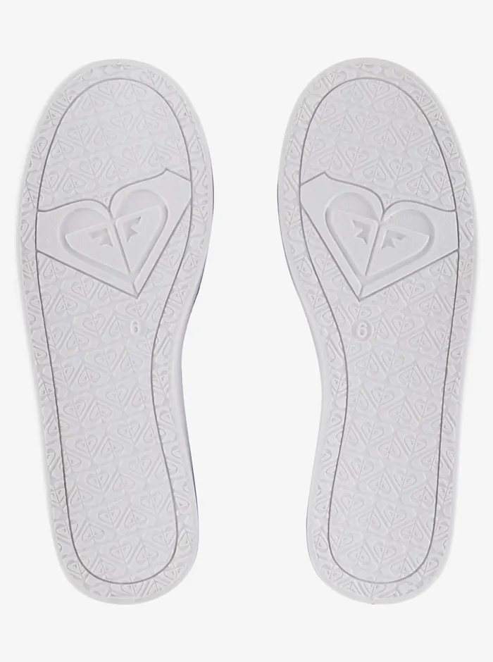 Roxy Sneakers Minnow SlipOn Shoes Blackwhite 8211 Womens