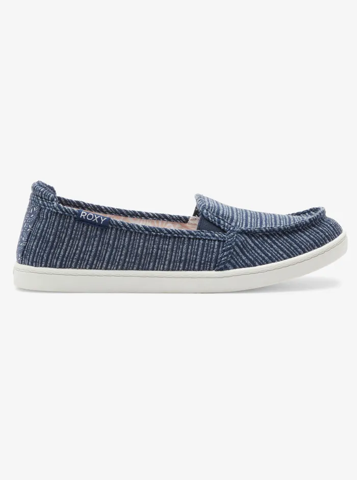 Roxy Sneakers Minnow SlipOn Shoes Navy 8211 Womens