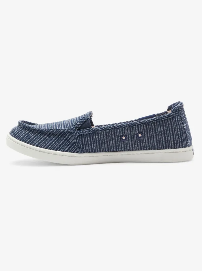 Roxy Sneakers Minnow SlipOn Shoes Navy 8211 Womens