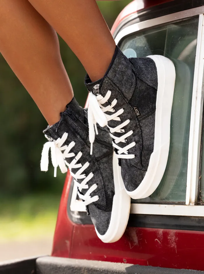 Roxy Sneakers Rae MidTop Shoes Black 8211 Womens