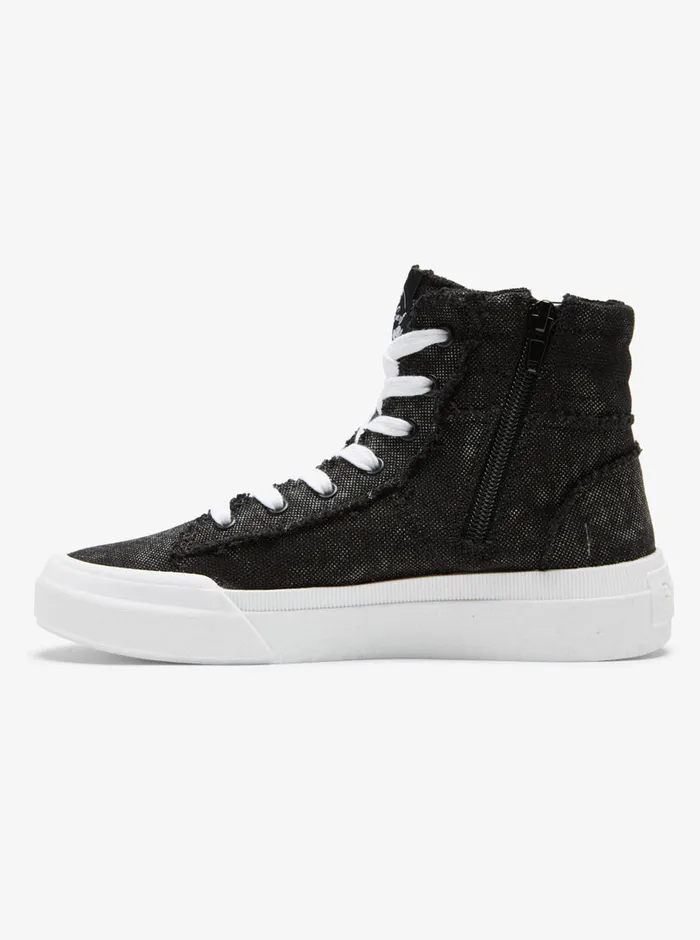 Roxy Sneakers Rae MidTop Shoes Black 8211 Womens