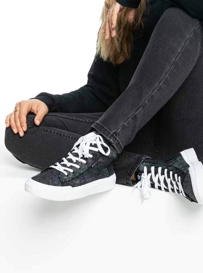 Roxy Sneakers Rae MidTop Shoes Black 8211 Womens