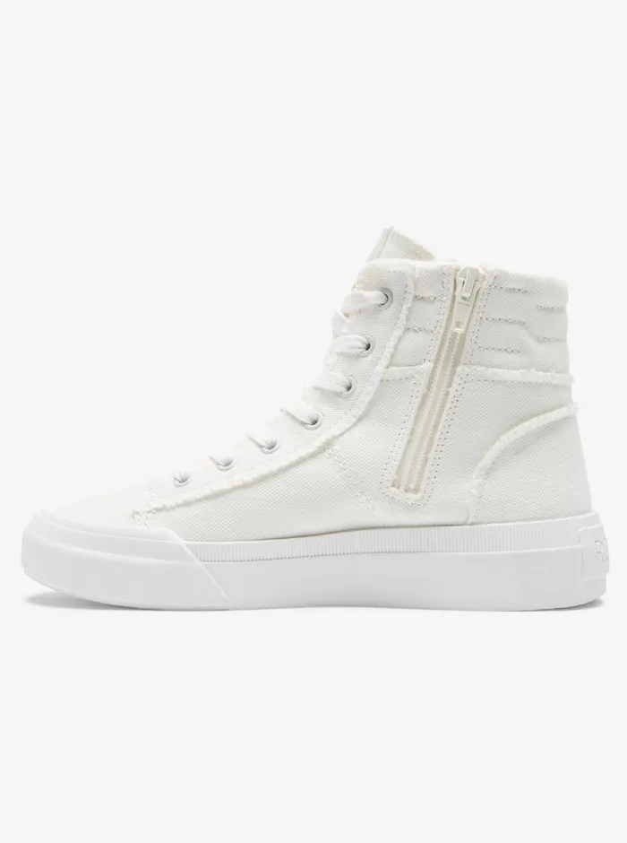 Roxy Sneakers Rae MidTop Shoes White 8211 Womens