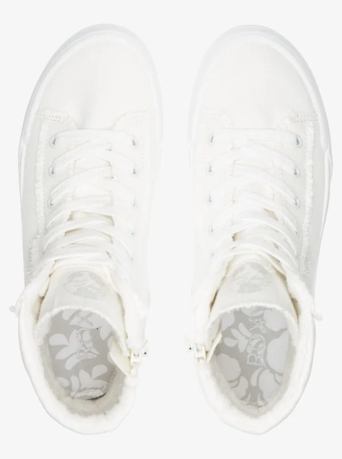 Roxy Sneakers Rae MidTop Shoes White 8211 Womens