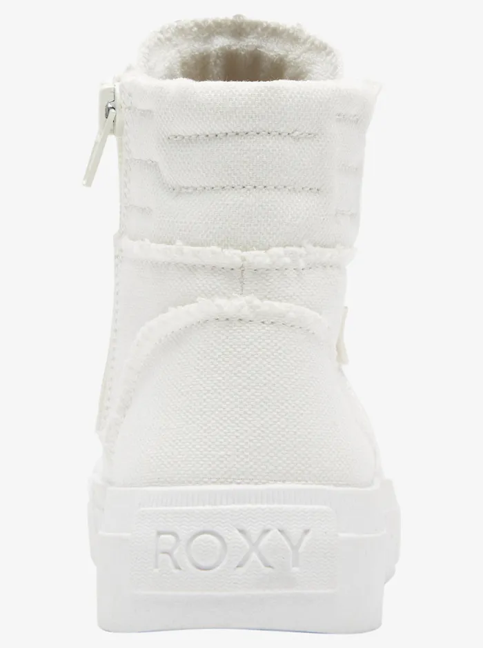 Roxy Sneakers Rae MidTop Shoes White 8211 Womens