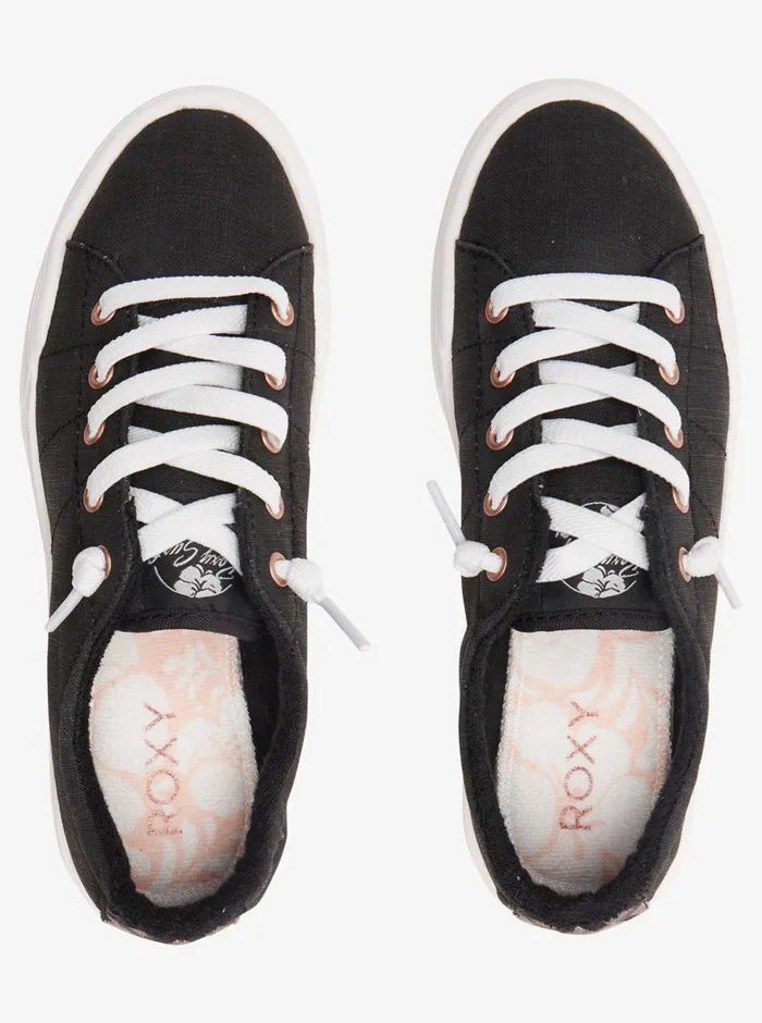 Roxy Sneakers Rae Shoes Black 8211 Womens
