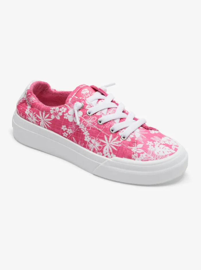 Roxy Sneakers Rae Shoes Crazy Pink Flower 8211 Womens