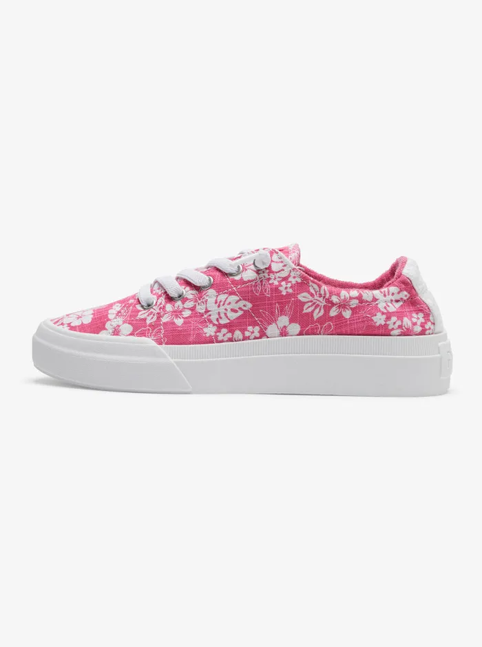 Roxy Sneakers Rae Shoes Crazy Pink Flower 8211 Womens