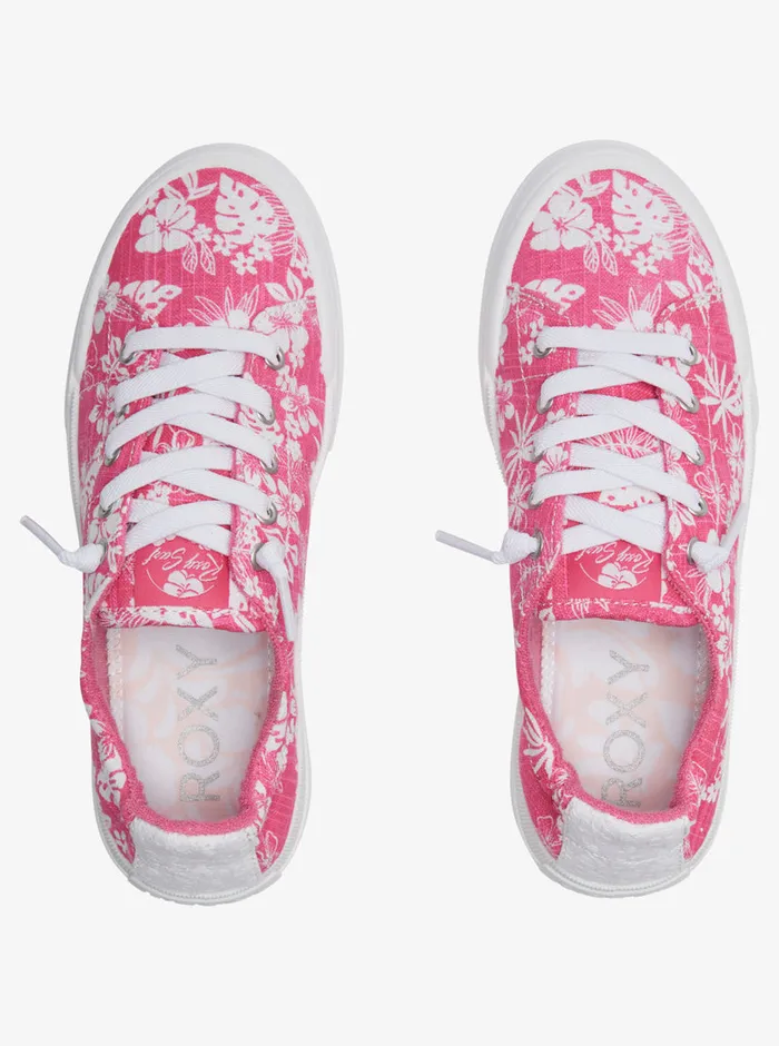 Roxy Sneakers Rae Shoes Crazy Pink Flower 8211 Womens