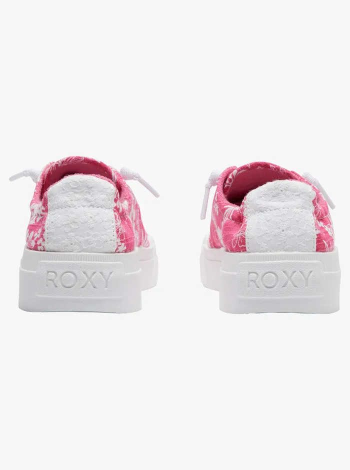 Roxy Sneakers Rae Shoes Crazy Pink Flower 8211 Womens