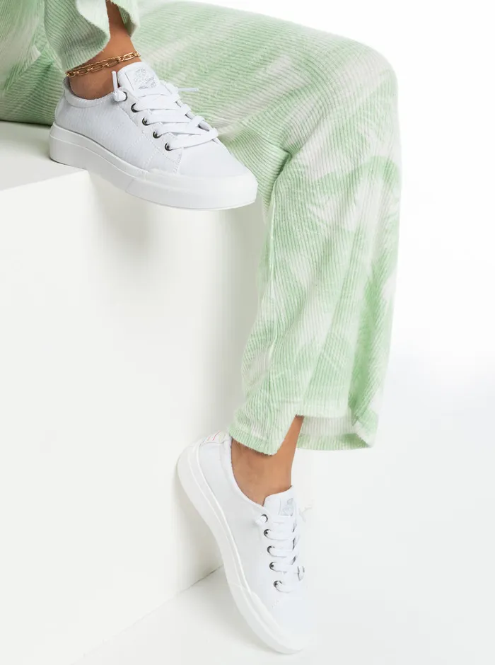 Roxy Sneakers Rae Shoes White 8211 Womens