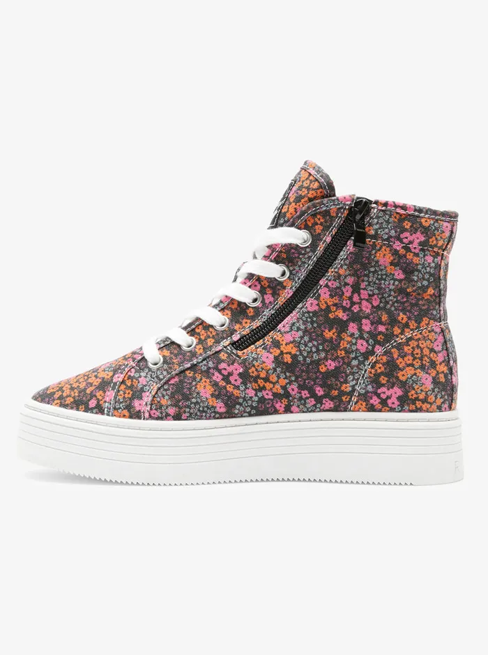 Roxy Sneakers Sheilahh 20 MidTop Shoes Black Multi 8211 Womens
