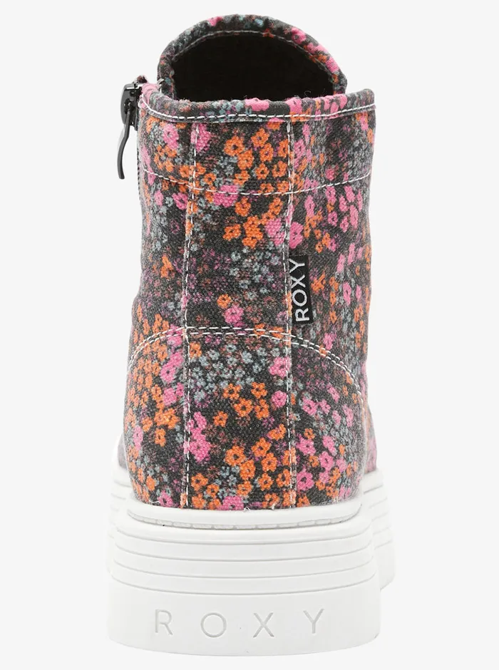 Roxy Sneakers Sheilahh 20 MidTop Shoes Black Multi 8211 Womens