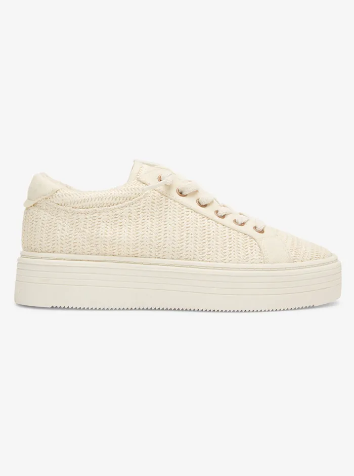Roxy Sneakers Sheilahh 20 Shoes Natural 8211 Womens