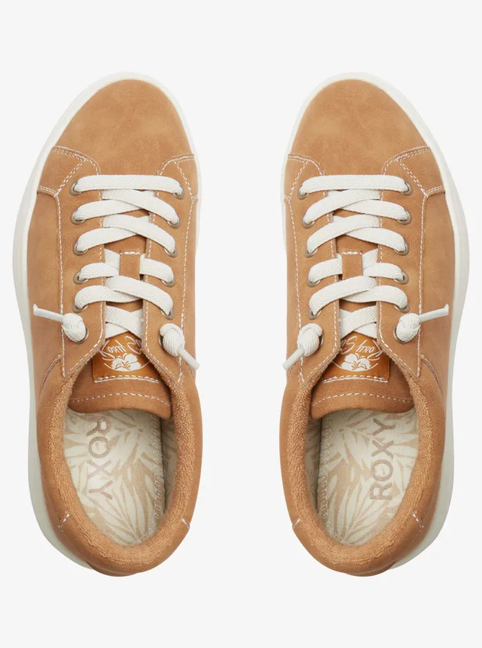 Roxy Sneakers Sheilahh 20 Shoes Tan 8211 Womens