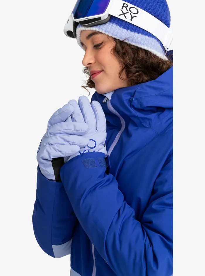 Roxy Snow Accessories Freshfield Technical SnowboardSki Gloves Easter Egg 8211 Womens