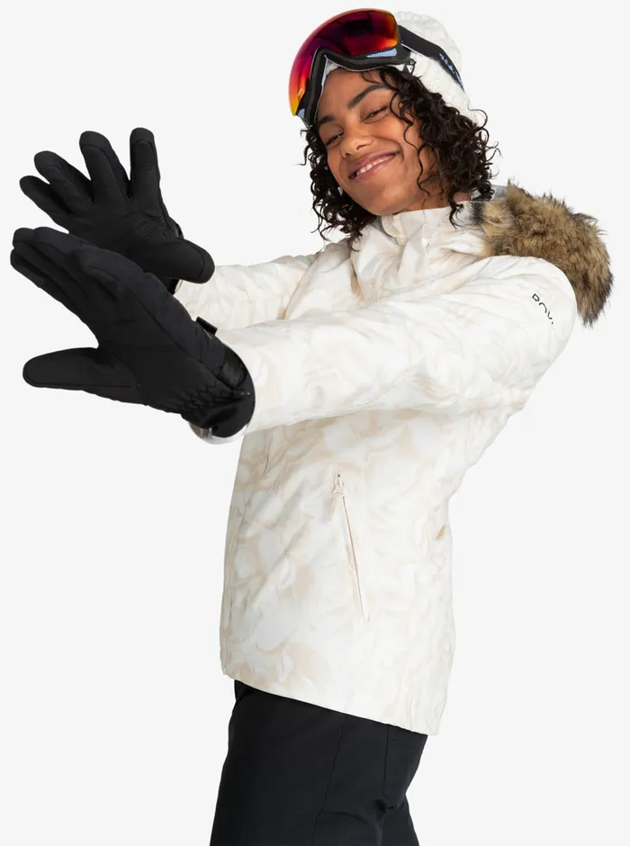 Roxy Snow Jackets Jet Ski Technical Snow Jacket Egret Glow 8211 Womens