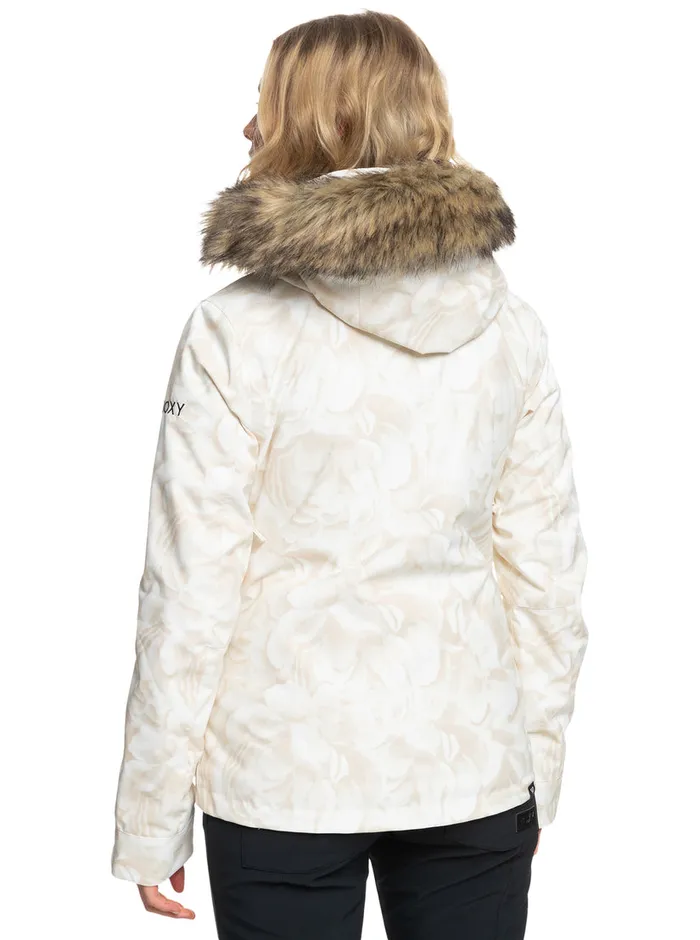 Roxy Snow Jackets Jet Ski Technical Snow Jacket Egret Glow 8211 Womens