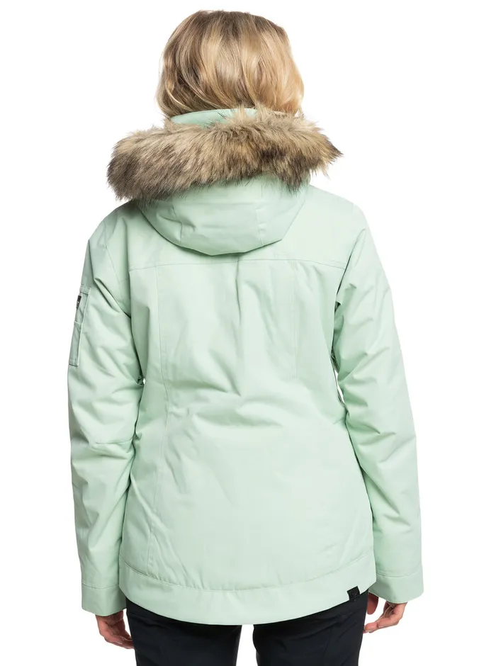 Roxy Snow Jackets Meade Technical Snow Jacket Cameo Green 8211 Womens