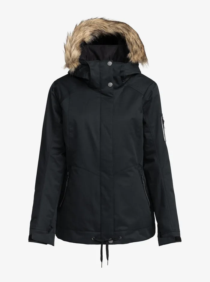 Roxy Snow Jackets Meade Technical Snow Jacket True Black 8211 Womens