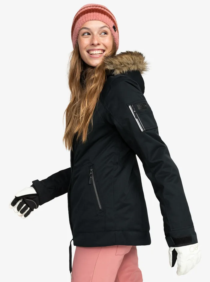 Roxy Snow Jackets Meade Technical Snow Jacket True Black 8211 Womens