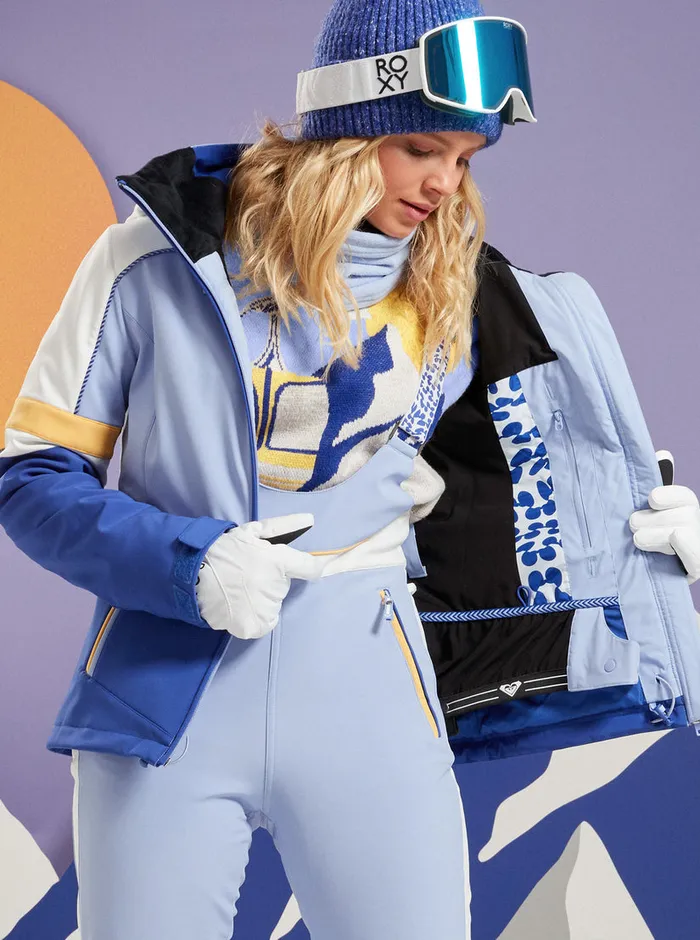 Roxy Snow Jackets Peak Chic Technical Softshell Snow Jacket Easter Egg 8211 Womens