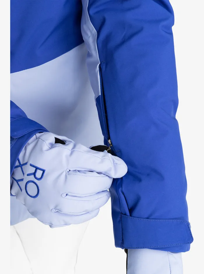 Roxy Snow Jackets Peakside Technical Snow Jacket Bluing 8211 Womens
