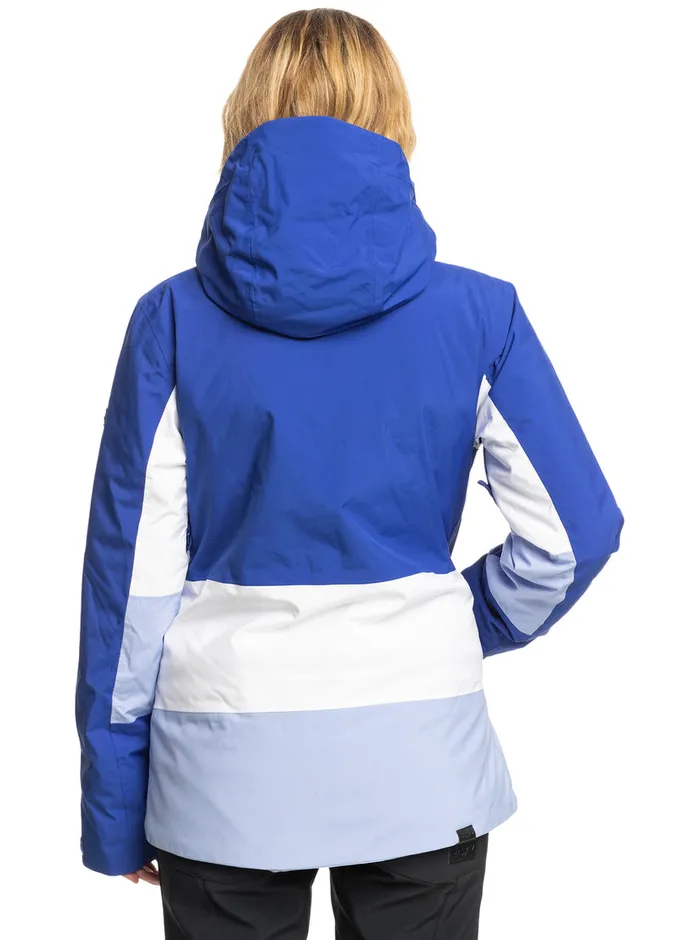 Roxy Snow Jackets Peakside Technical Snow Jacket Bluing 8211 Womens