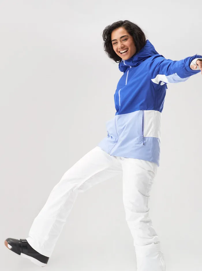 Roxy Snow Jackets Peakside Technical Snow Jacket Bluing 8211 Womens