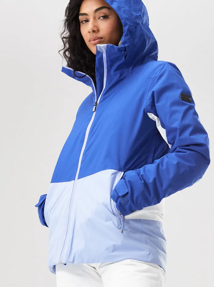 Roxy Snow Jackets Peakside Technical Snow Jacket Bluing 8211 Womens