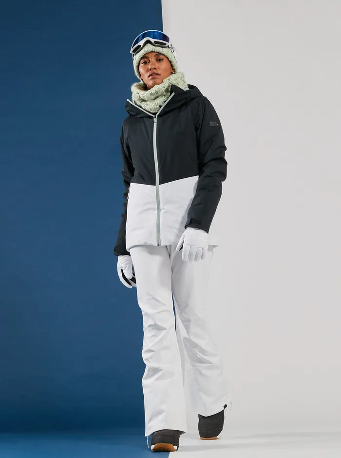 Roxy Snow Jackets Peakside Technical Snow Jacket True Black 8211 Womens