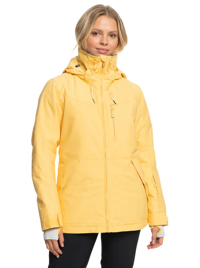 Roxy Snow Jackets Presence Parka Technical Snow Jacket Sunset Gold 8211 Womens Roxy Snow Jackets Presence Parka Technical Snow Jacket Sunset Gold 8211 Womens