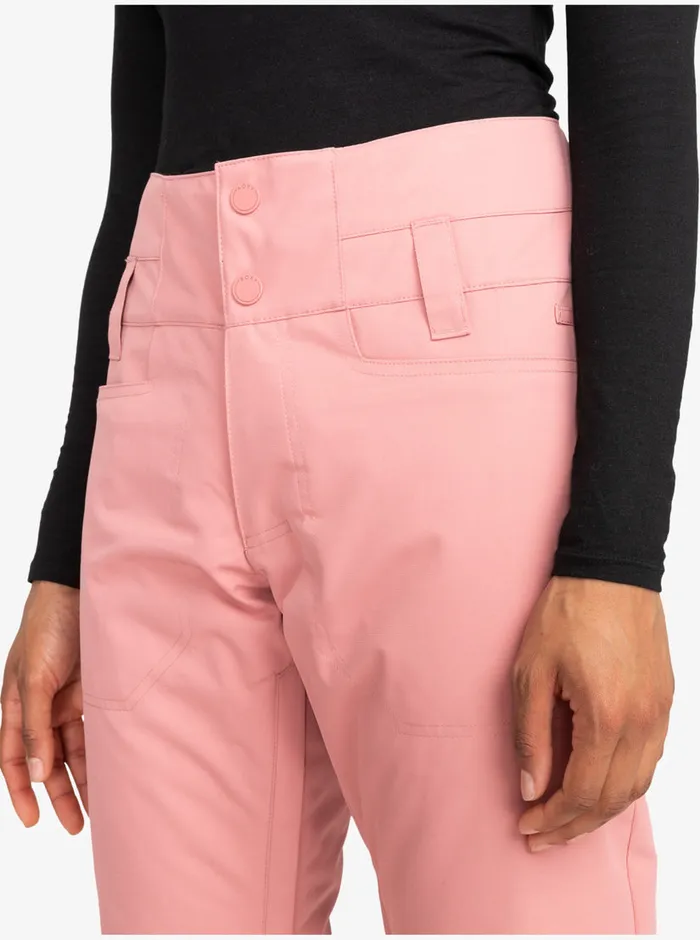 Roxy Snow Pants Diversion Technical Snow Pants Dusty Rose 8211 Womens