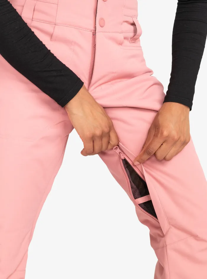 Roxy Snow Pants Diversion Technical Snow Pants Dusty Rose 8211 Womens